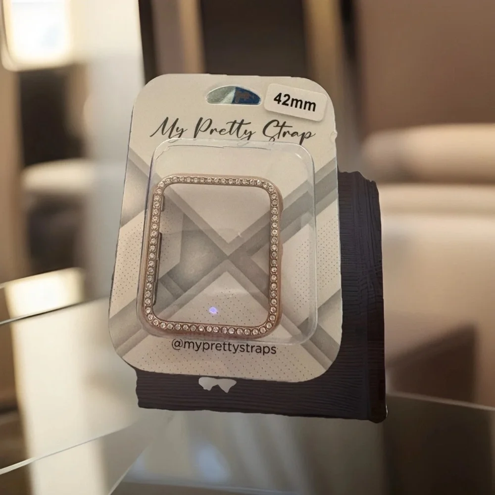 My Pretty Strap|Glitz Apple watch Cover| 42mm Rose Gold